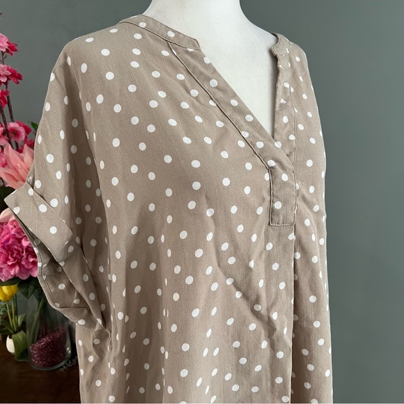 Rachel Roy Polka Dot Sleeveless Top - Picture 4 of 11